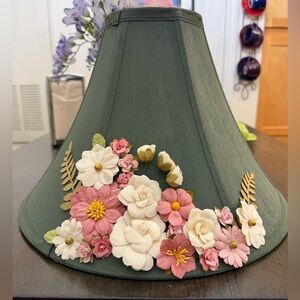 Hand painted lamp shade